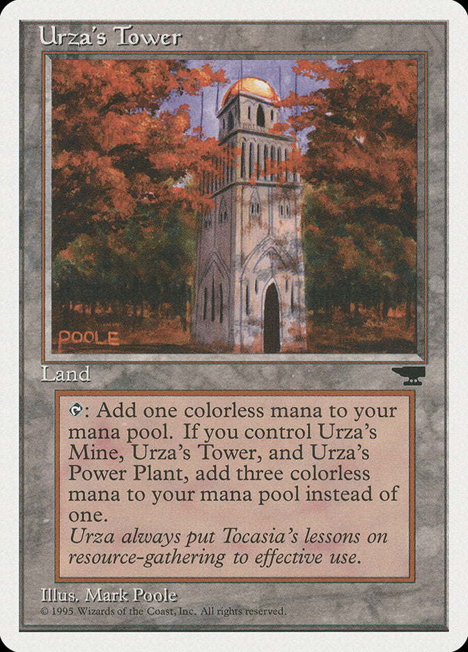 Urza's Tower (Autumn Leaves) [Chronicles] | Game Grid - Logan