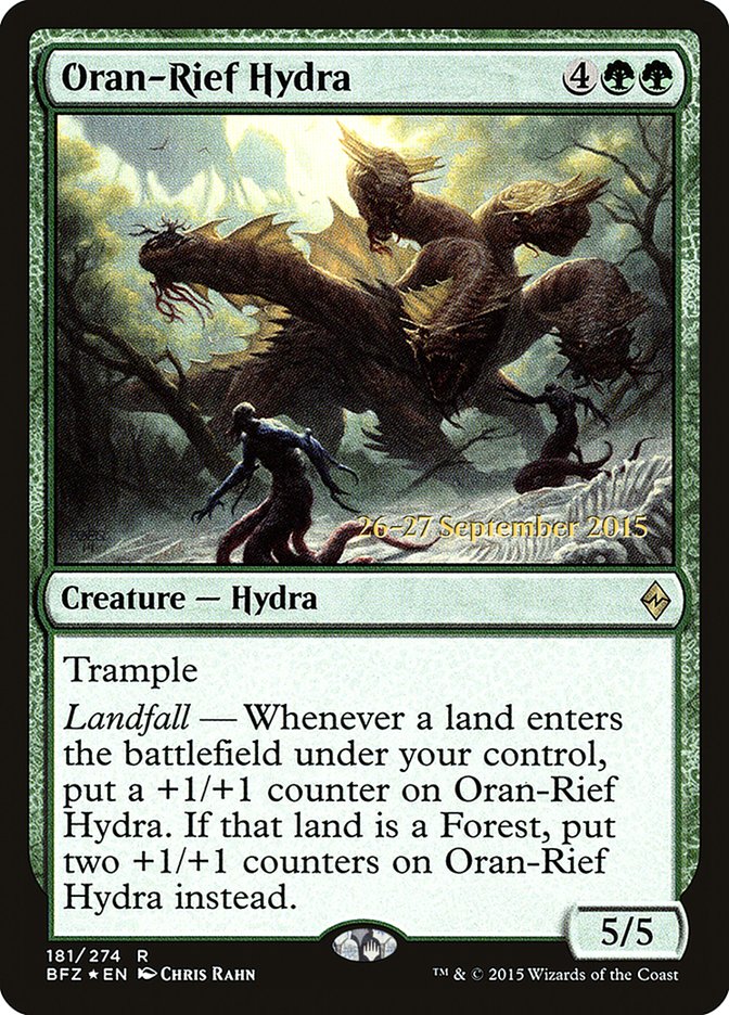 Oran-Rief Hydra [Battle for Zendikar Prerelease Promos] | Game Grid - Logan