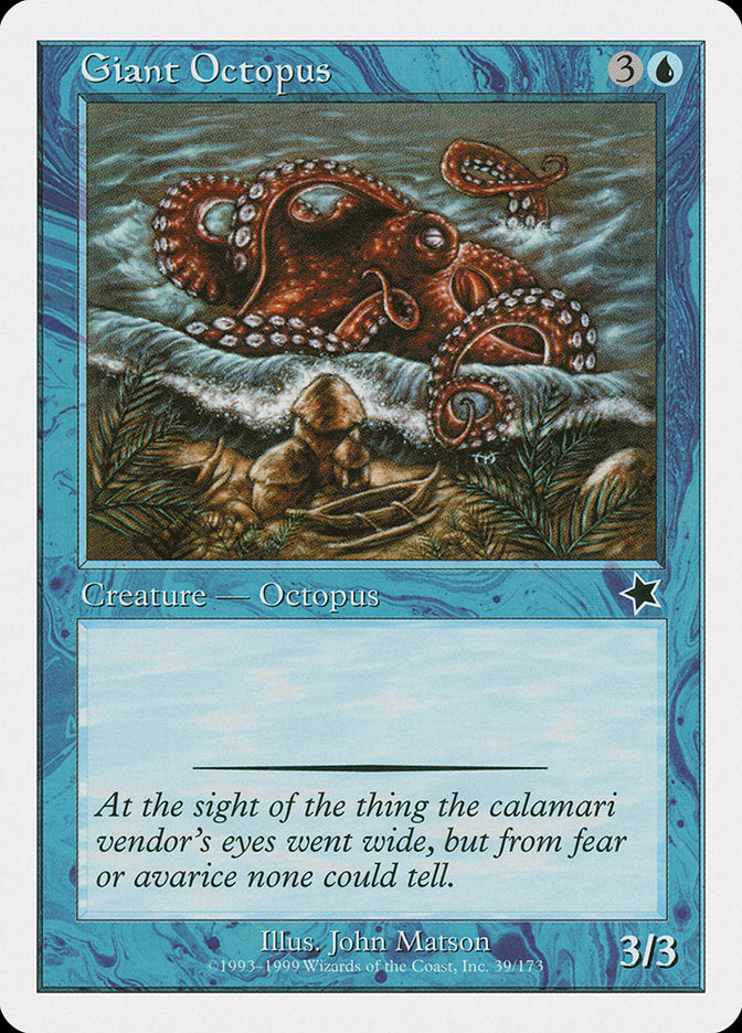 Giant Octopus [Starter 1999] | Game Grid - Logan