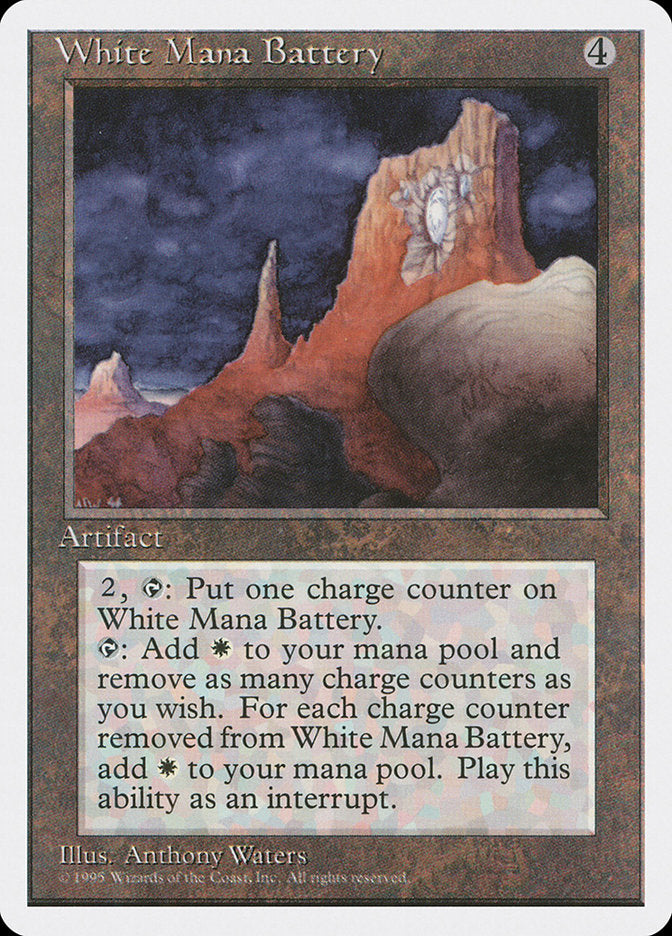 White Mana Battery [Fourth Edition] | Game Grid - Logan