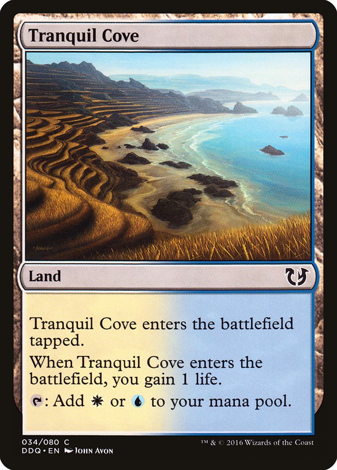 Tranquil Cove [Duel Decks: Blessed vs. Cursed] | Game Grid - Logan