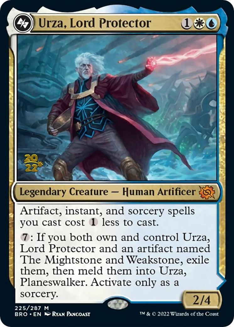 Urza, Lord Protector [The Brothers' War Prerelease Promos] | Game Grid - Logan