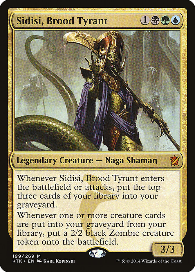 Sidisi, Brood Tyrant [Khans of Tarkir] | Game Grid - Logan