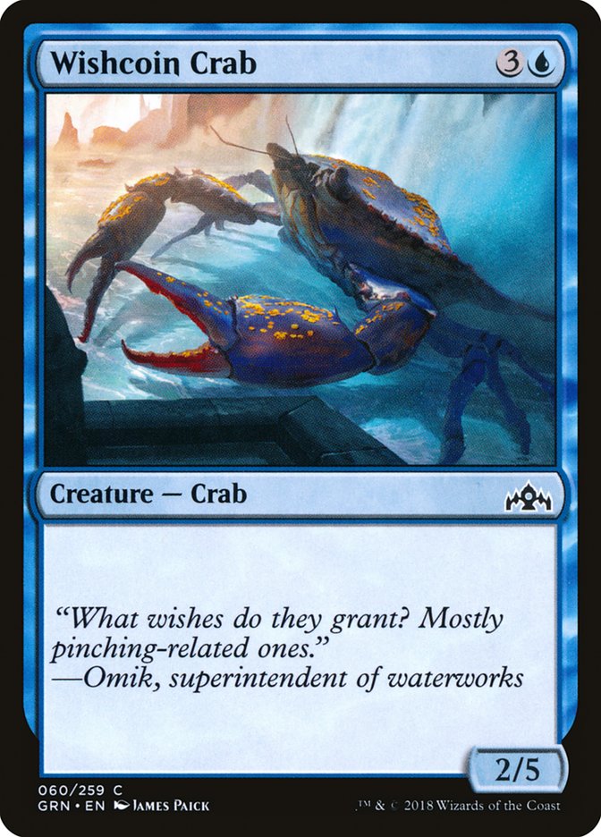 Wishcoin Crab [Guilds of Ravnica] | Game Grid - Logan