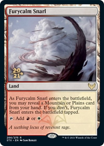 Furycalm Snarl [Strixhaven: School of Mages Prerelease Promos] | Game Grid - Logan