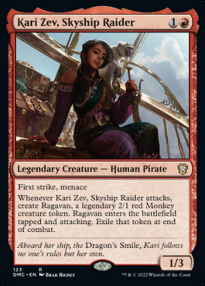 Kari Zev, Skyship Raider [Dominaria United Commander] | Game Grid - Logan