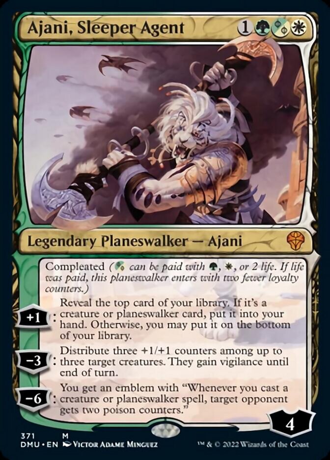 Ajani, Sleeper Agent (Showcase) [Dominaria United] | Game Grid - Logan