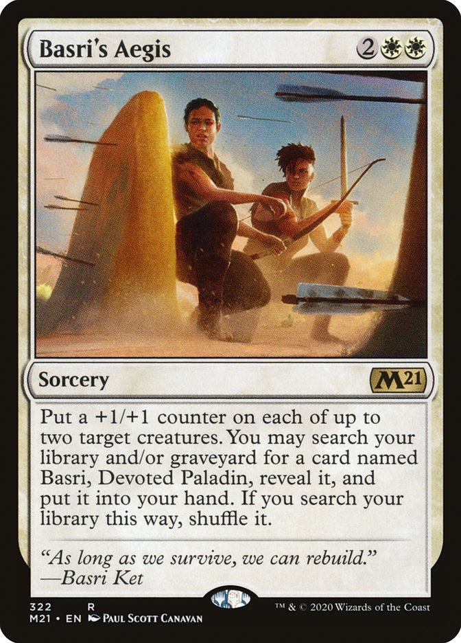 Basri's Aegis [Core Set 2021] | Game Grid - Logan