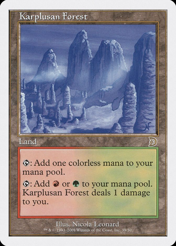 Karplusan Forest [Deckmasters] | Game Grid - Logan