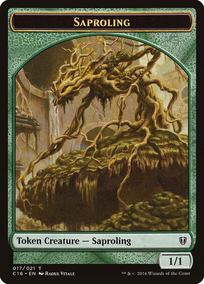 Saproling Token (017/021) [Commander 2016 Tokens] | Game Grid - Logan