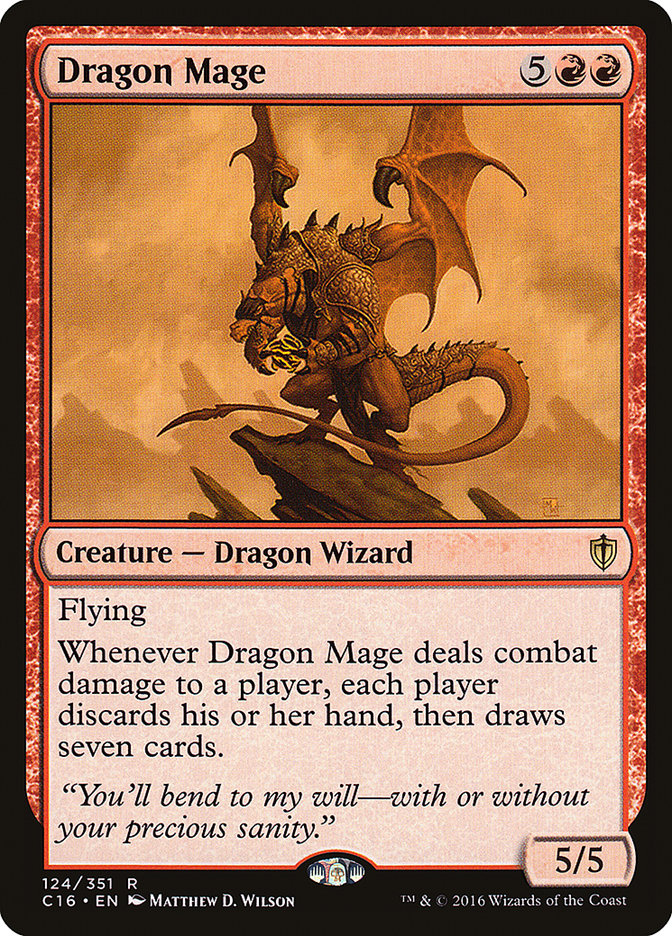 Dragon Mage [Commander 2016] | Game Grid - Logan