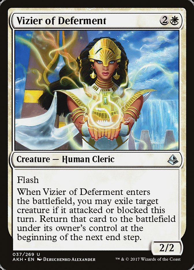 Vizier of Deferment [Amonkhet] | Game Grid - Logan