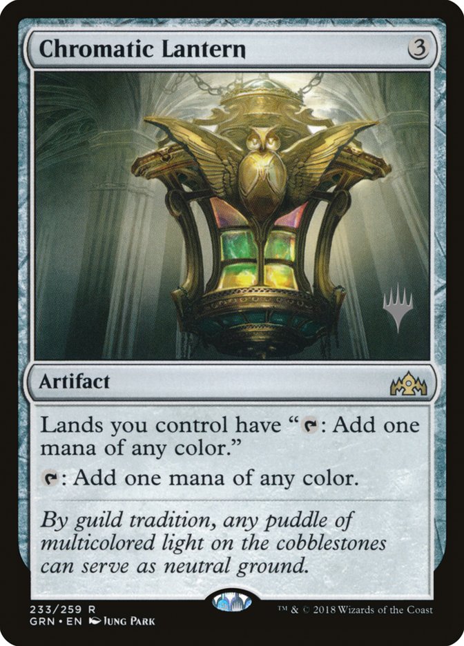 Chromatic Lantern (Promo Pack) [Guilds of Ravnica Promos] | Game Grid - Logan