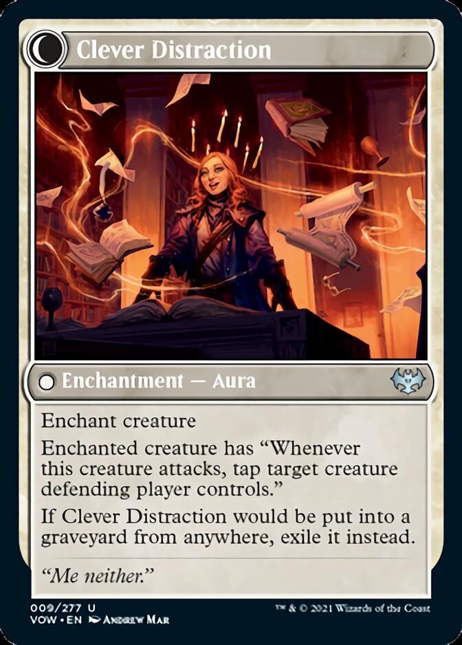 Distracting Geist // Clever Distraction [Innistrad: Crimson Vow] | Game Grid - Logan