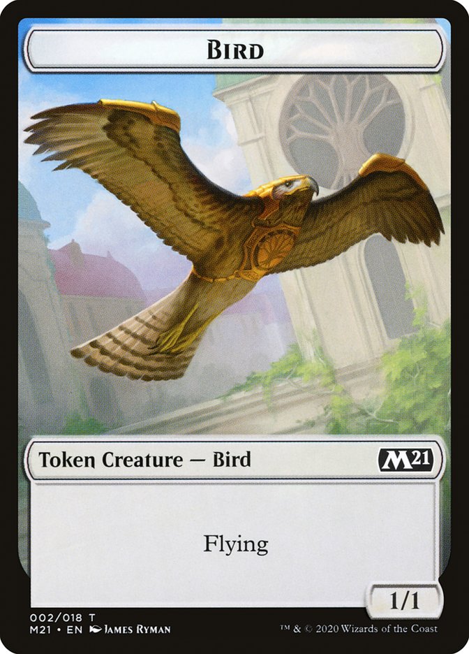 Bird Token [Core Set 2021 Tokens] | Game Grid - Logan