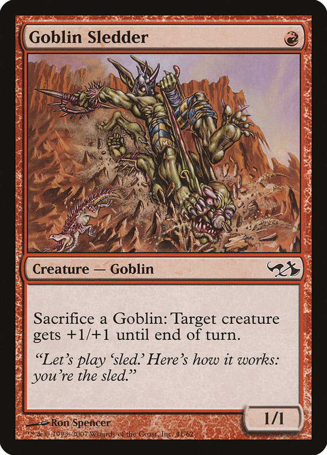 Goblin Sledder [Duel Decks: Elves vs. Goblins] | Game Grid - Logan