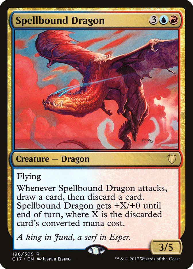 Spellbound Dragon [Commander 2017] | Game Grid - Logan