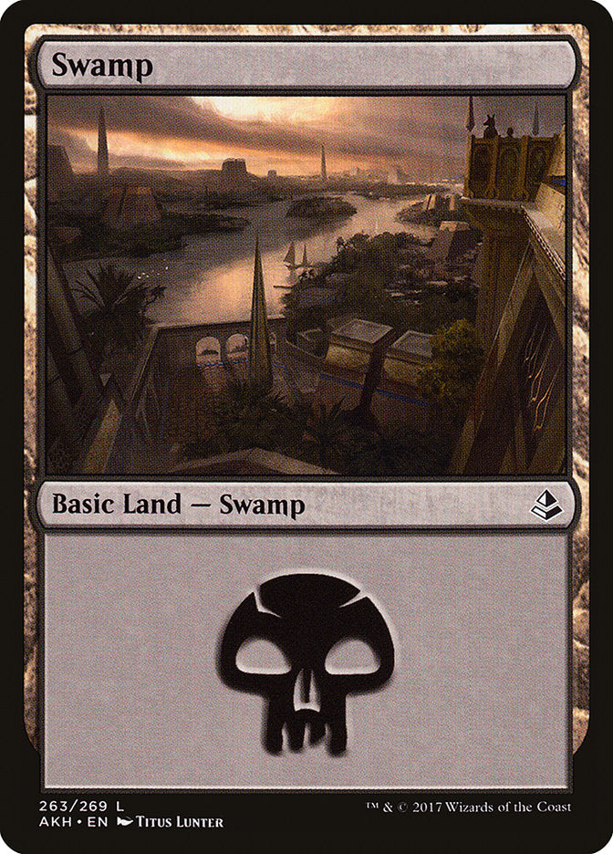 Swamp (263) [Amonkhet] | Game Grid - Logan