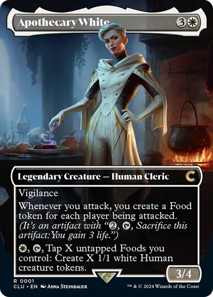 Apothecary White (Borderless) [Ravnica: Clue Edition] | Game Grid - Logan