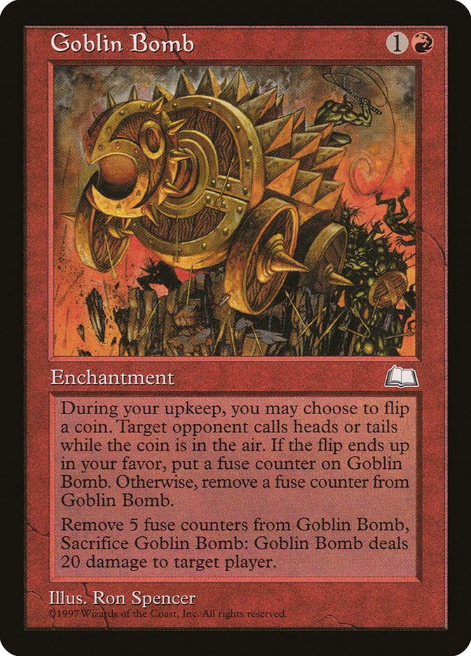Goblin Bomb [Weatherlight] | Game Grid - Logan
