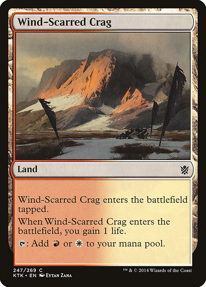 Wind-Scarred Crag [Khans of Tarkir] | Game Grid - Logan