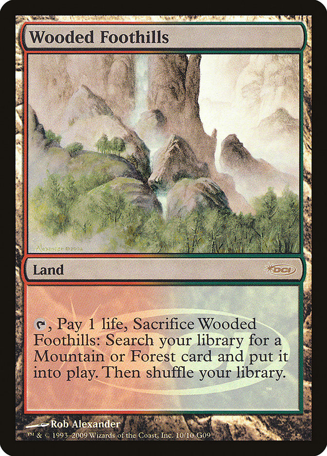Wooded Foothills [Judge Gift Cards 2009] | Game Grid - Logan