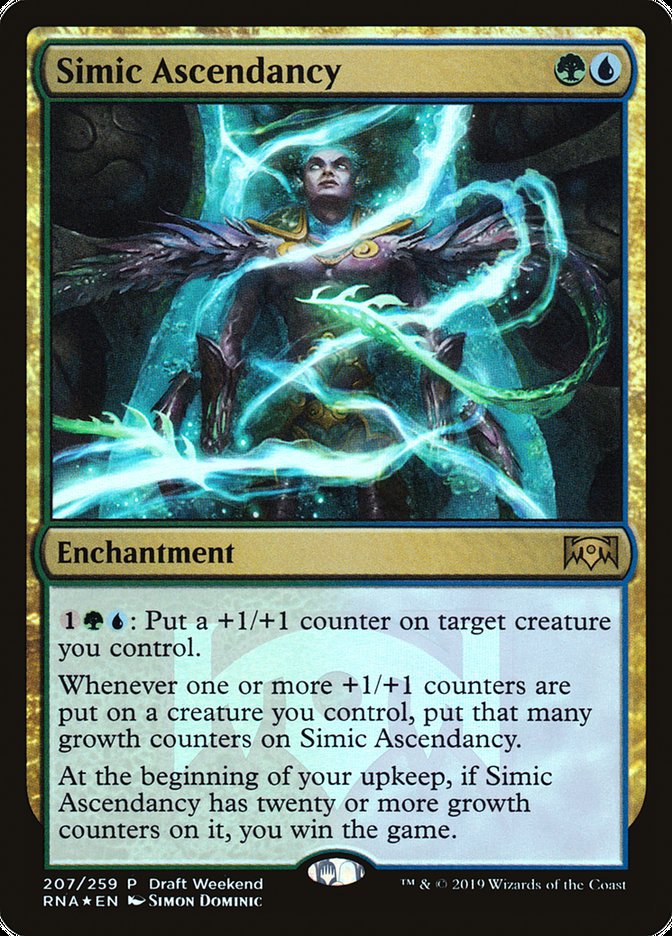 Simic Ascendancy (Draft Weekend) [Ravnica Allegiance Promos] | Game Grid - Logan