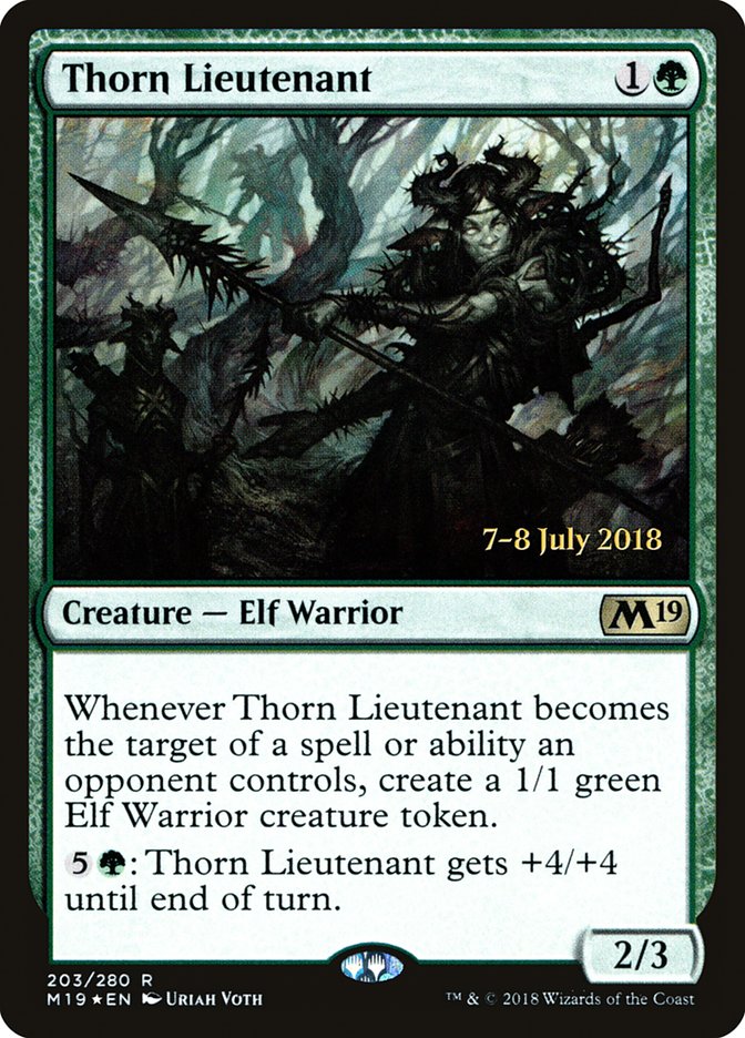 Thorn Lieutenant [Core Set 2019 Prerelease Promos] | Game Grid - Logan