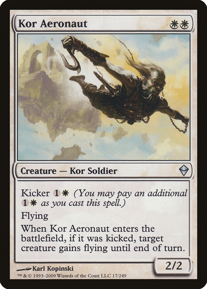 Kor Aeronaut [Zendikar] | Game Grid - Logan