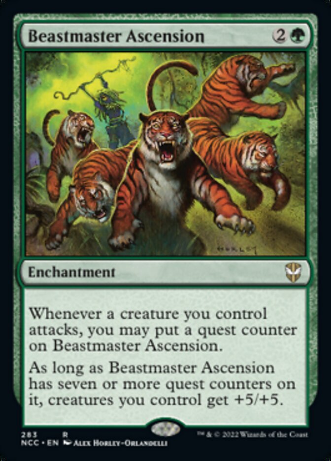 Beastmaster Ascension [Streets of New Capenna Commander] | Game Grid - Logan