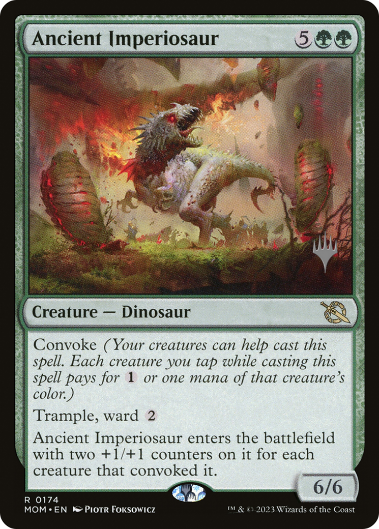 Ancient Imperiosaur (Promo Pack) [March of the Machine Promos] | Game Grid - Logan