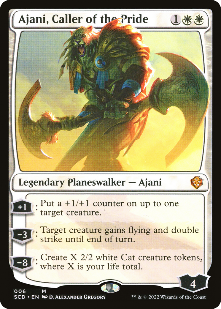 Ajani, Caller of the Pride [Starter Commander Decks] | Game Grid - Logan