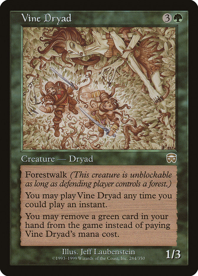 Vine Dryad [Mercadian Masques] | Game Grid - Logan