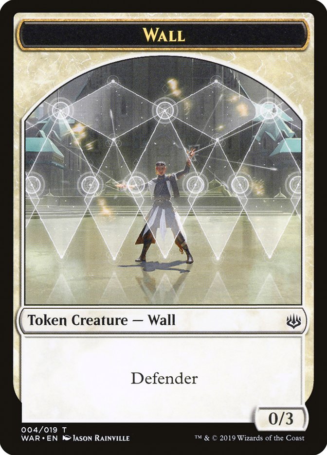 Wall Token [War of the Spark Tokens] | Game Grid - Logan