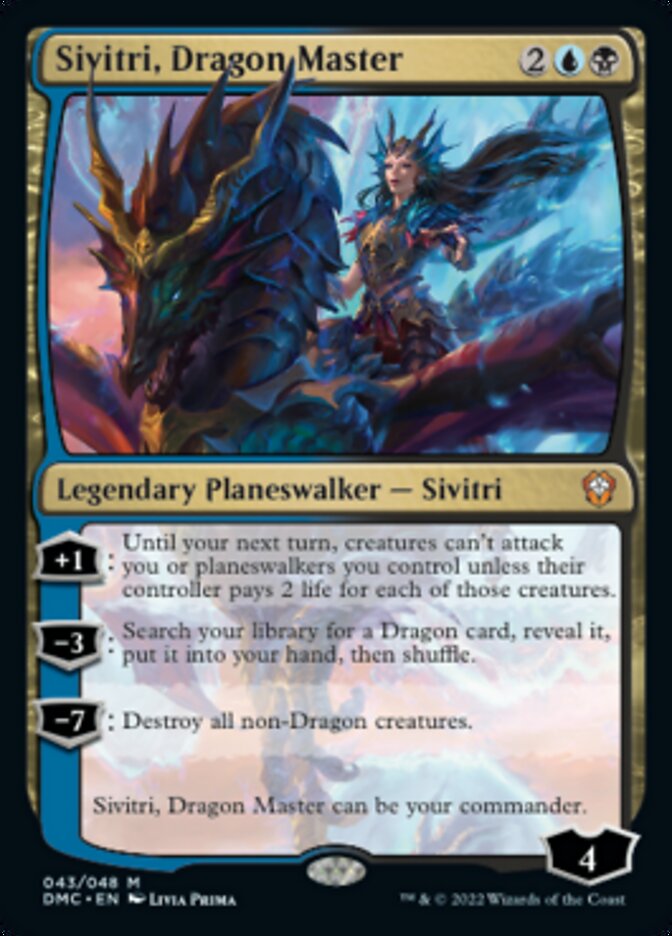 Sivitri, Dragon Master [Dominaria United Commander] | Game Grid - Logan