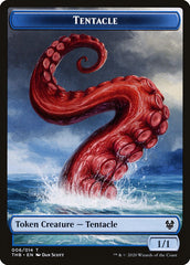 Human Soldier // Tentacle Double-Sided Token [Theros Beyond Death Tokens] | Game Grid - Logan