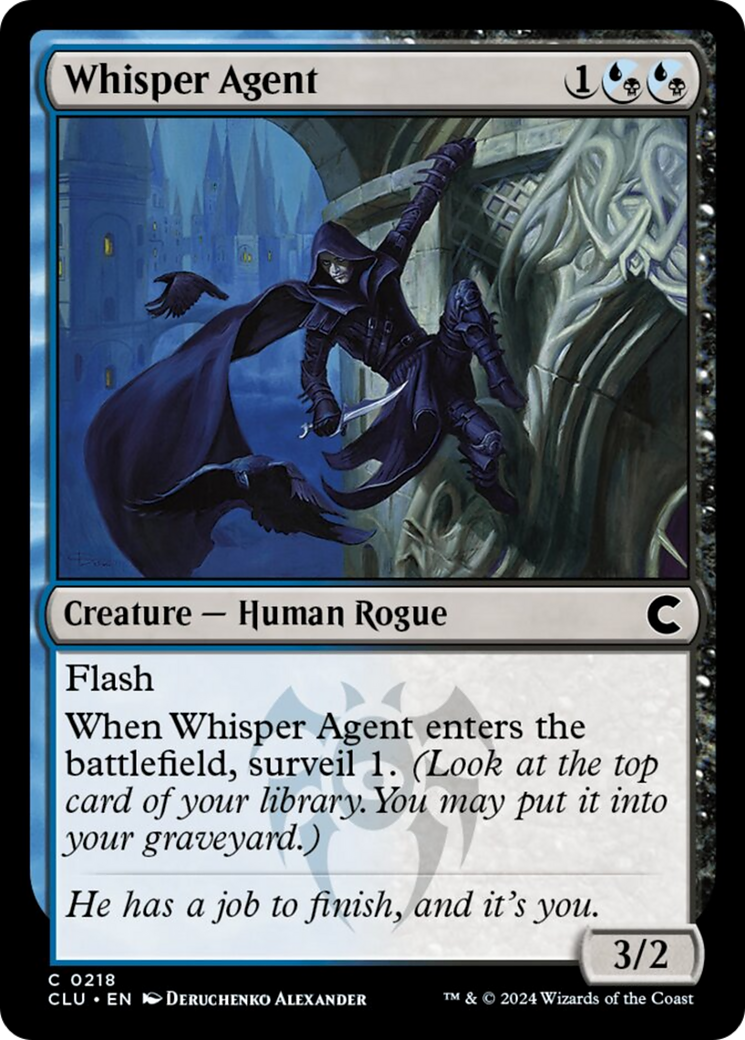 Whisper Agent [Ravnica: Clue Edition] | Game Grid - Logan