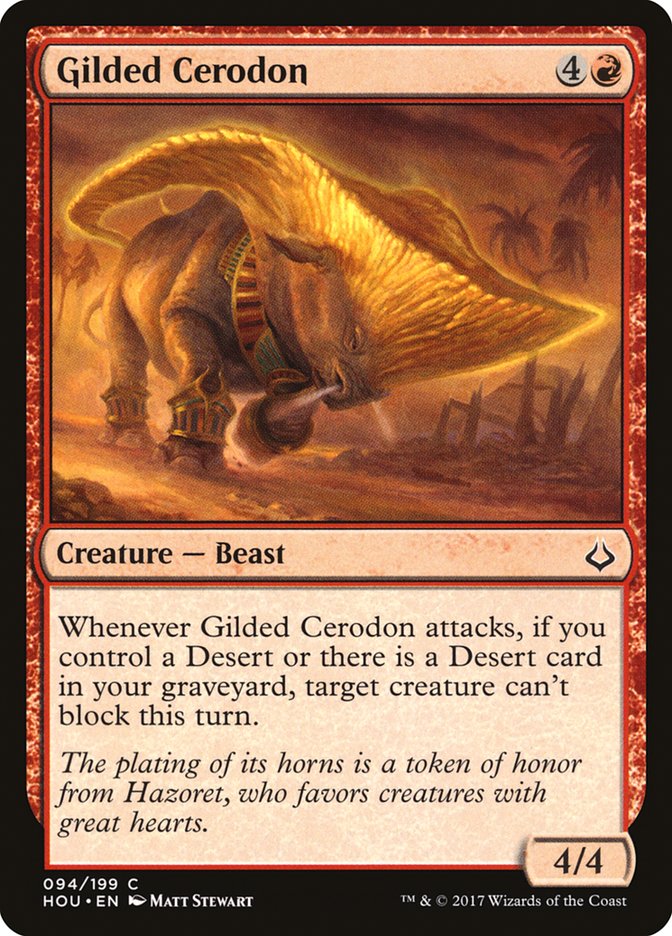 Gilded Cerodon [Hour of Devastation] | Game Grid - Logan