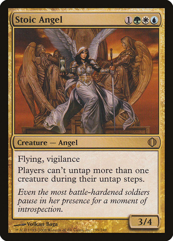 Stoic Angel [Shards of Alara] | Game Grid - Logan
