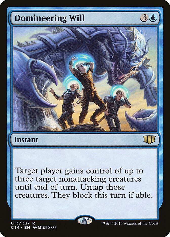 Domineering Will [Commander 2014] | Game Grid - Logan