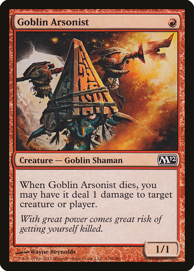 Goblin Arsonist [Magic 2012] | Game Grid - Logan