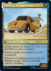 Goldbug, Humanity's Ally // Goldbug, Scrappy Scout [Transformers] | Game Grid - Logan