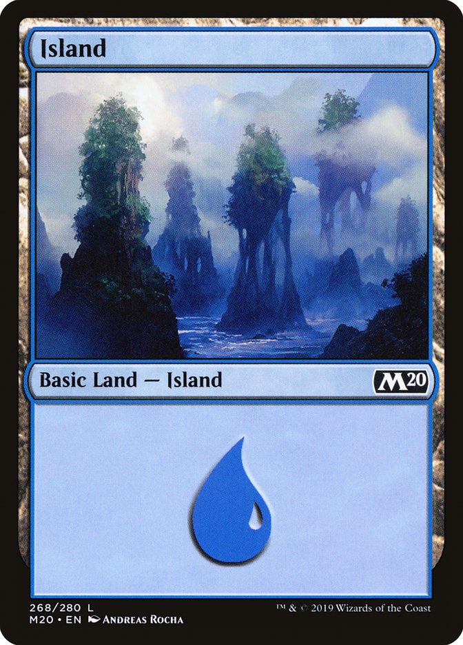 Island (268) [Core Set 2020] | Game Grid - Logan