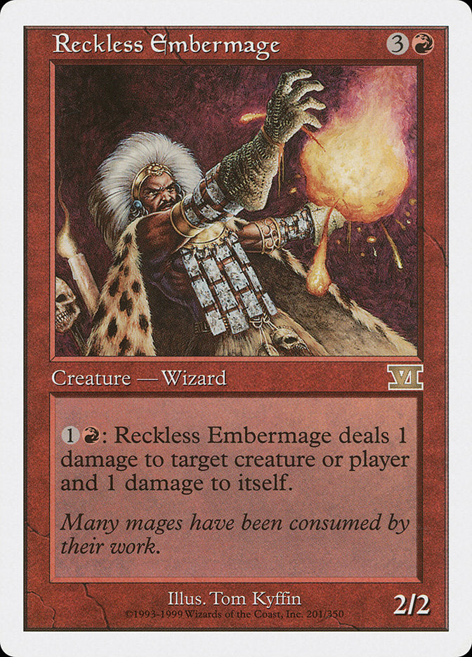 Reckless Embermage [Classic Sixth Edition] | Game Grid - Logan
