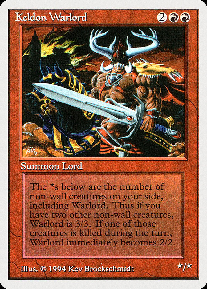 Keldon Warlord [Summer Magic / Edgar] | Game Grid - Logan