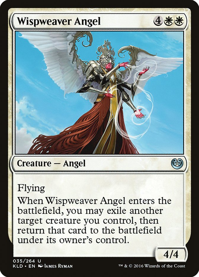 Wispweaver Angel [Kaladesh] | Game Grid - Logan