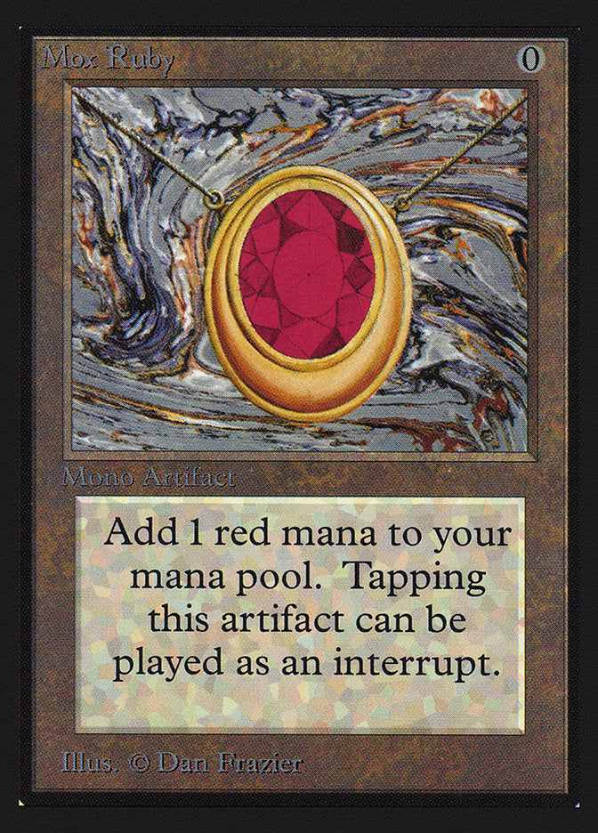 Mox Ruby [Collectors' Edition] | Game Grid - Logan