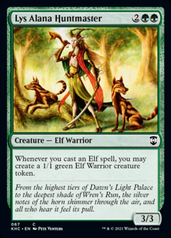 Lys Alana Huntmaster [Kaldheim Commander] | Game Grid - Logan