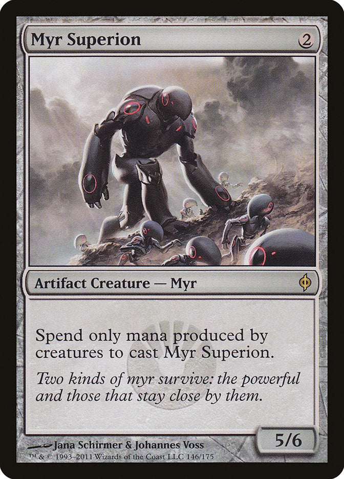 Myr Superion [New Phyrexia] | Game Grid - Logan