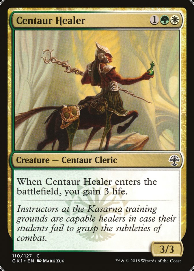 Centaur Healer [Guilds of Ravnica Guild Kit] | Game Grid - Logan